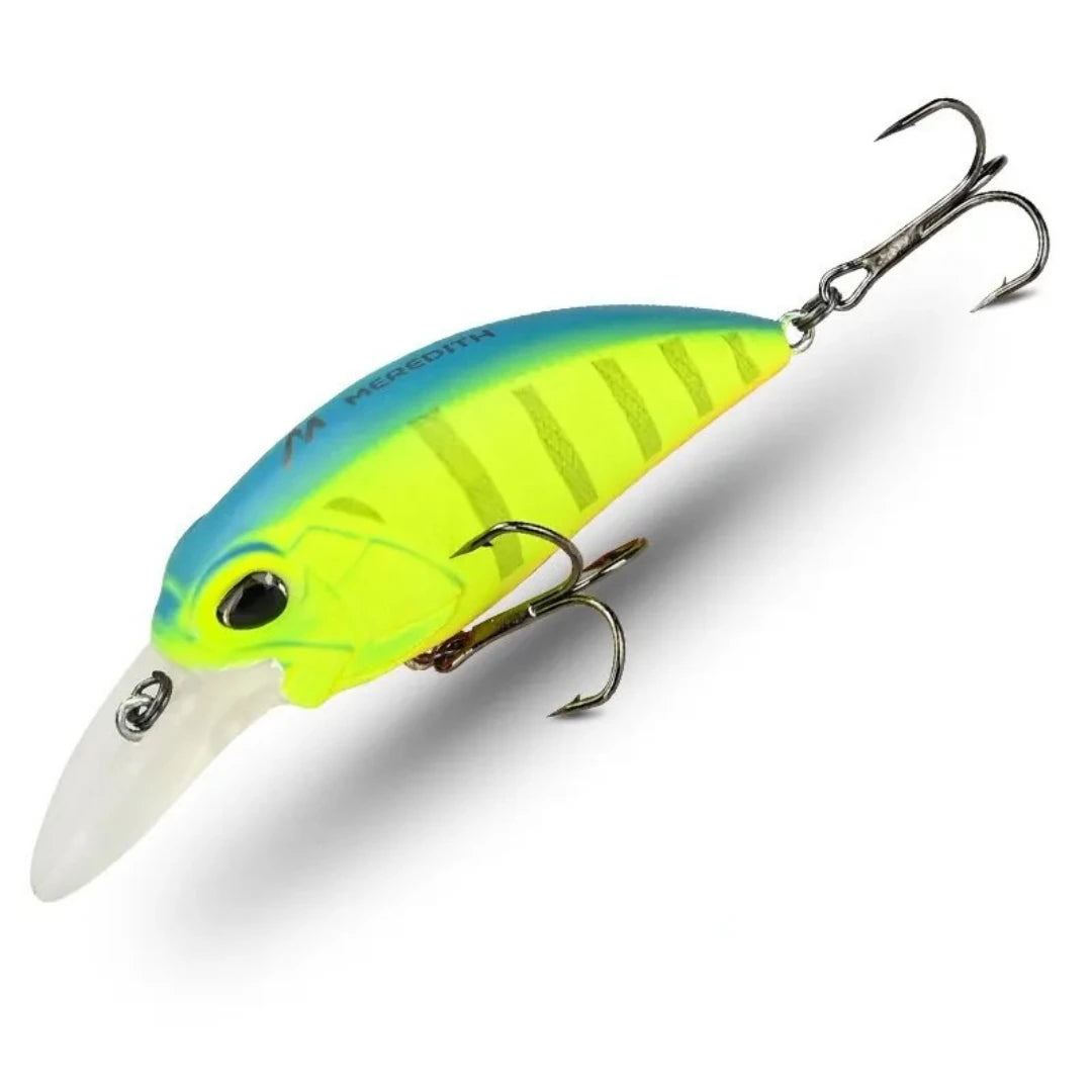 Isca Artificial Jerk Crank Flutuante para Pesca Profissional