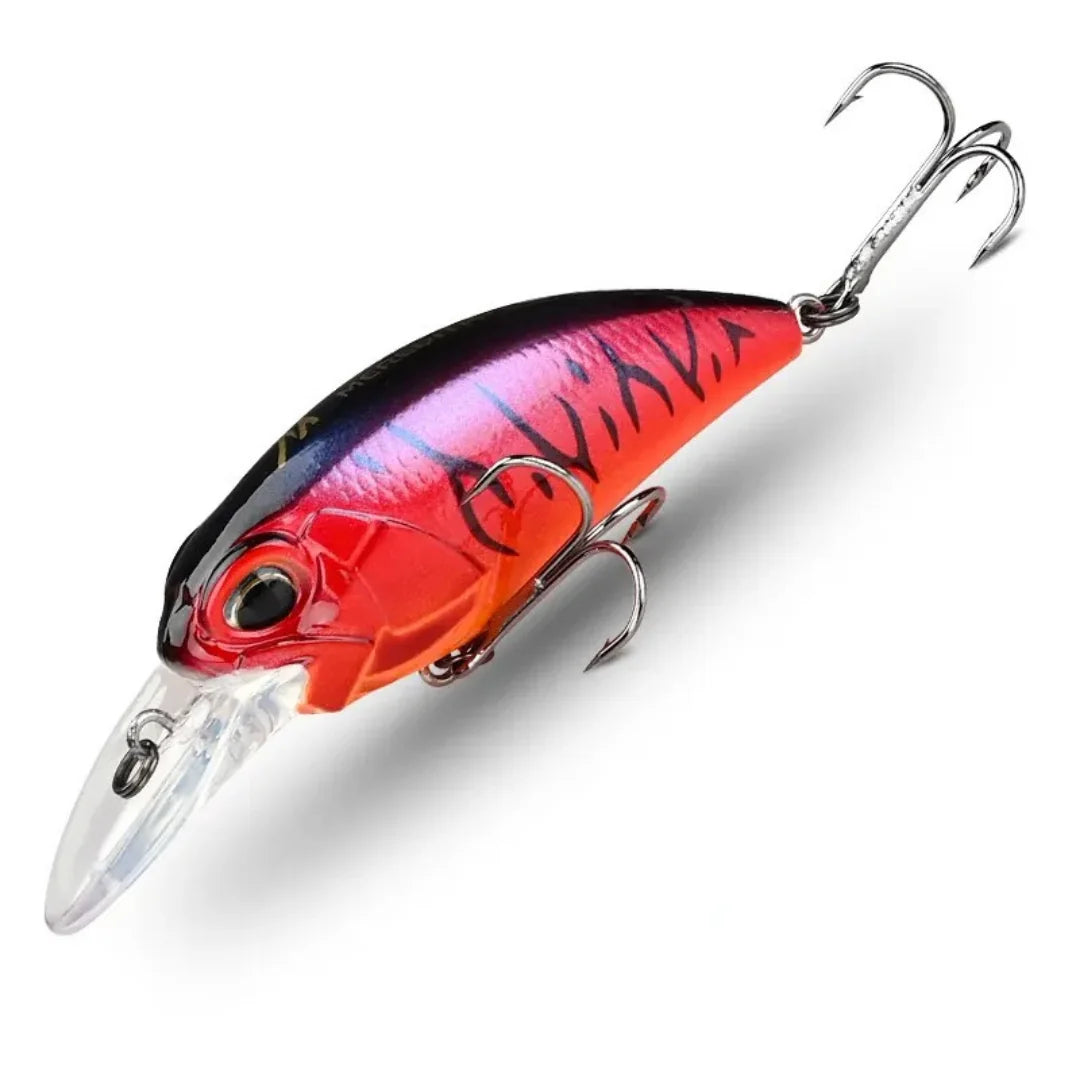 Isca Artificial Jerk Crank Flutuante para Pesca Profissional