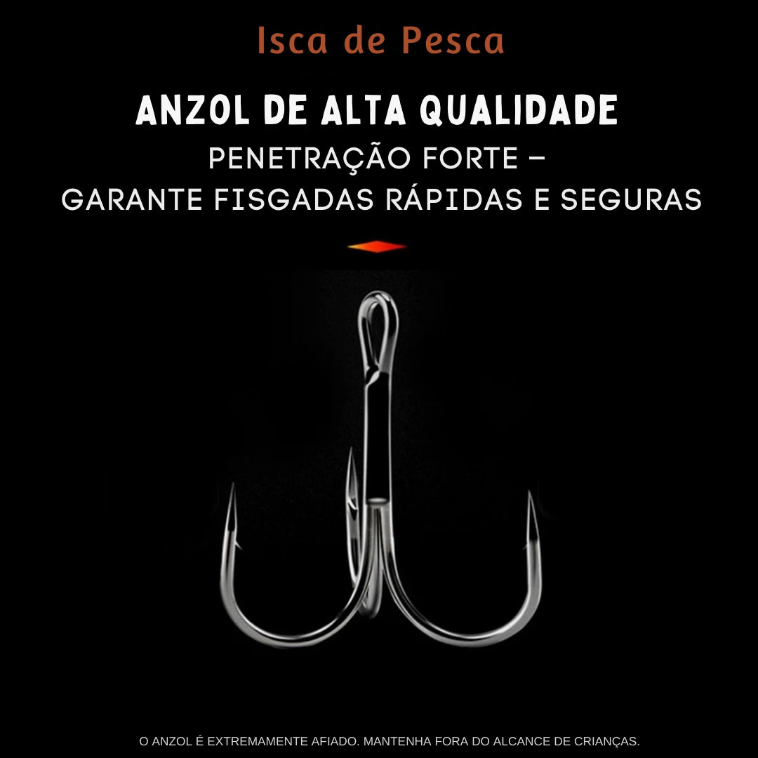 Isca Artificial Multiarticulada Afundante