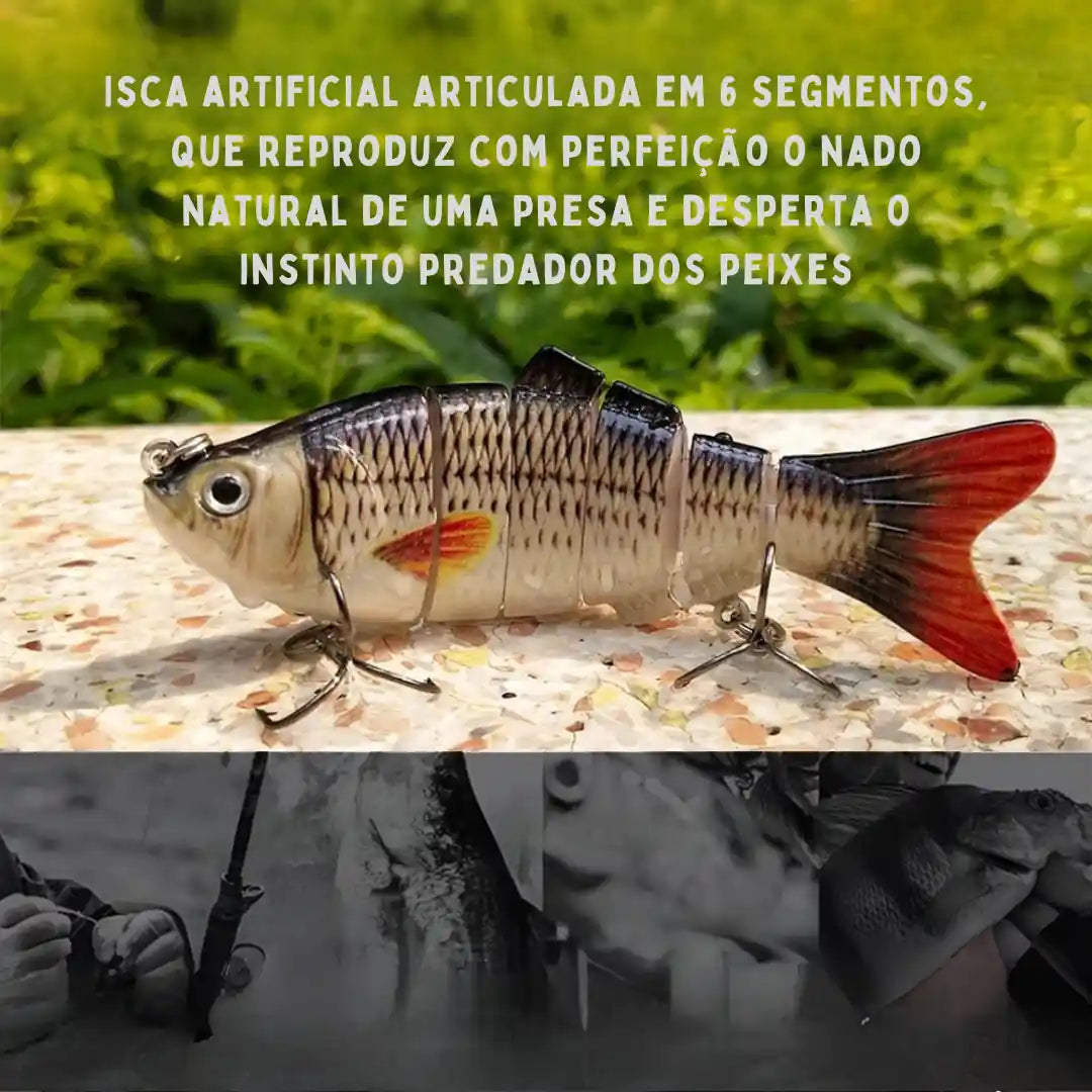 Isca Artificial Multiarticulada Afundante