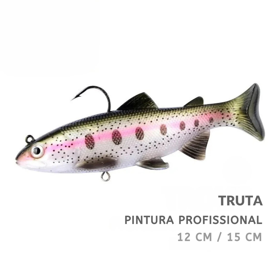Isca Artificial Soft Bait em Silicone