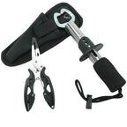 Kit Pegador de Peixe e Alicate em Aço Inox