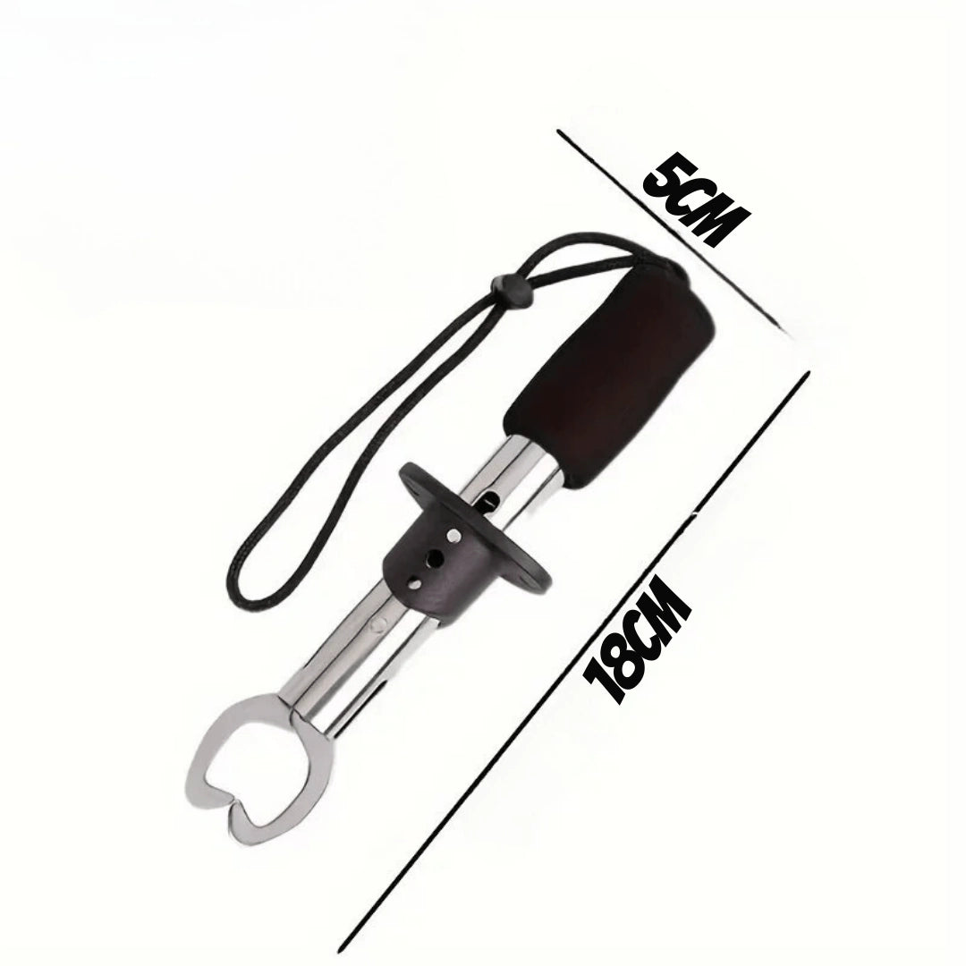 Kit Pegador de Peixe e Alicate em Aço Inox