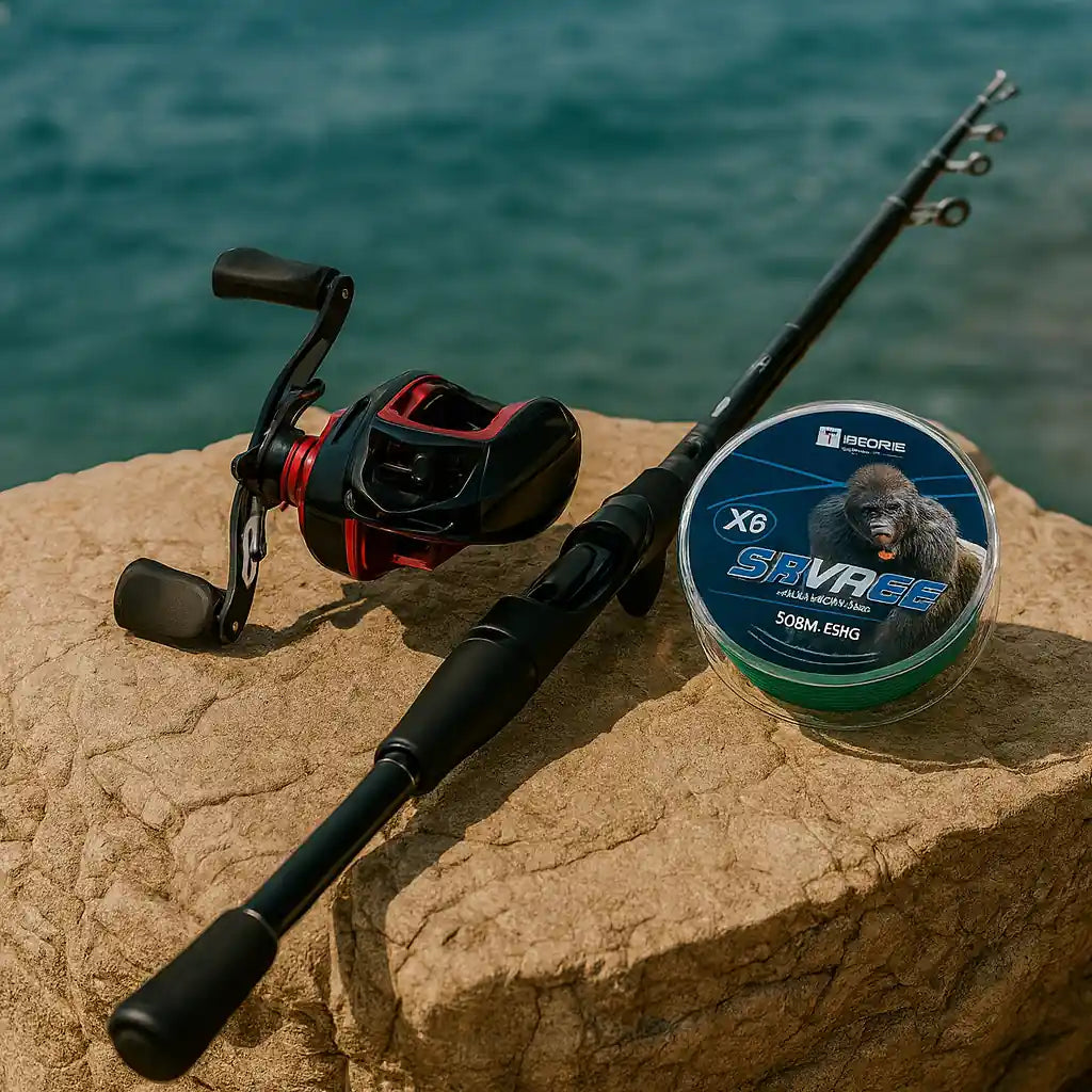 Kit de Pesca Tríade Carretilha