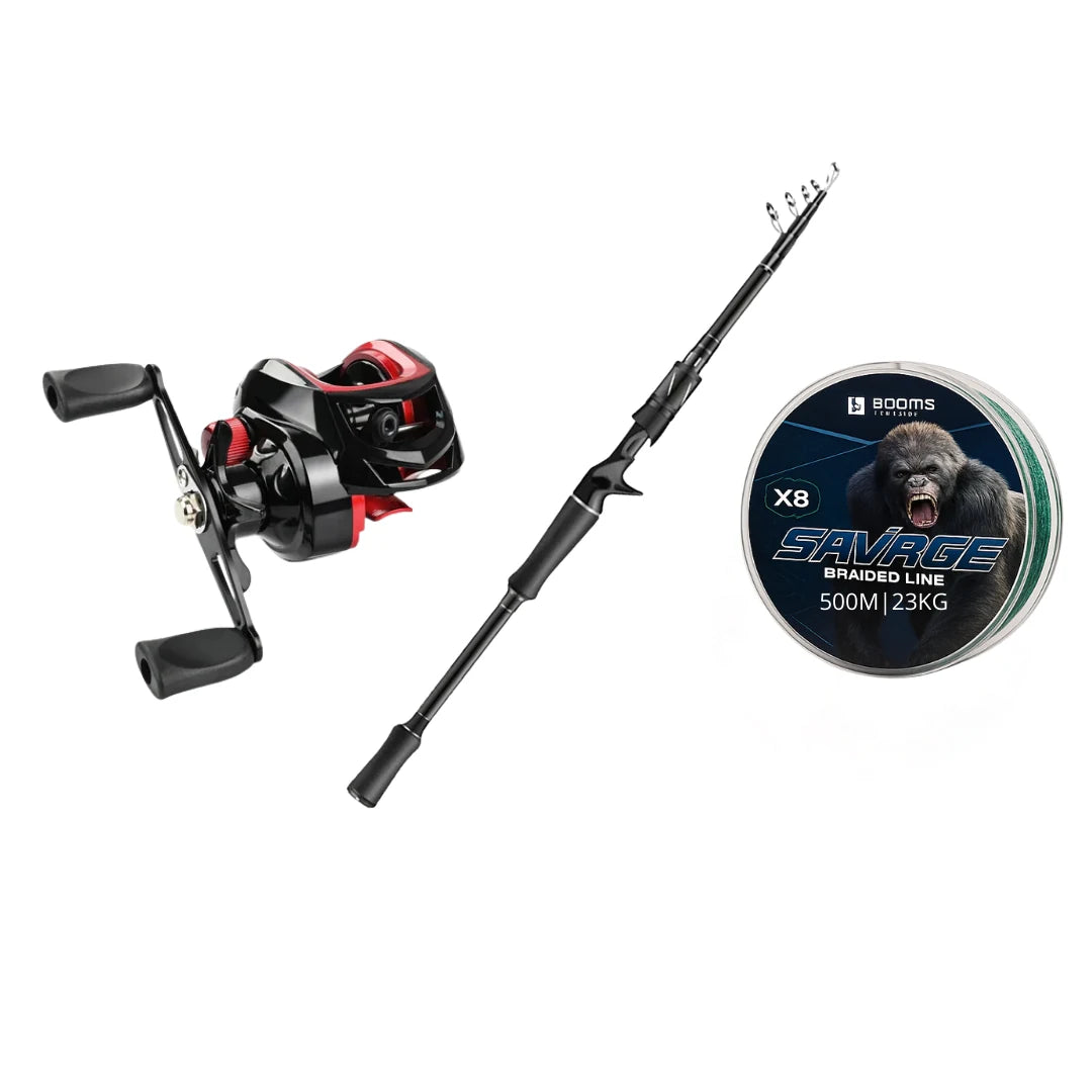 Kit de Pesca Tríade Carretilha