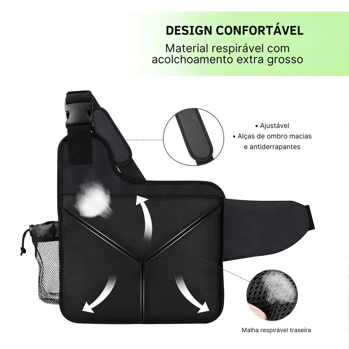 Mochila de Pesca Profissional de Alta Capacidade - Águas Nobres