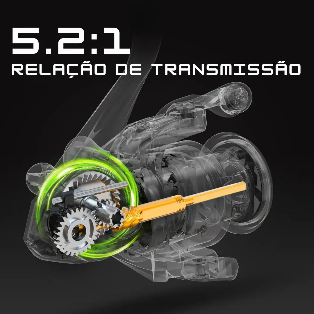 Molinete de Pesca Handing M1 Drag