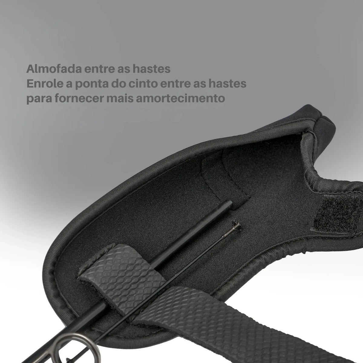 Protetor de Ponta de Vara com Cintas para Fly Fishing - Águas Nobres