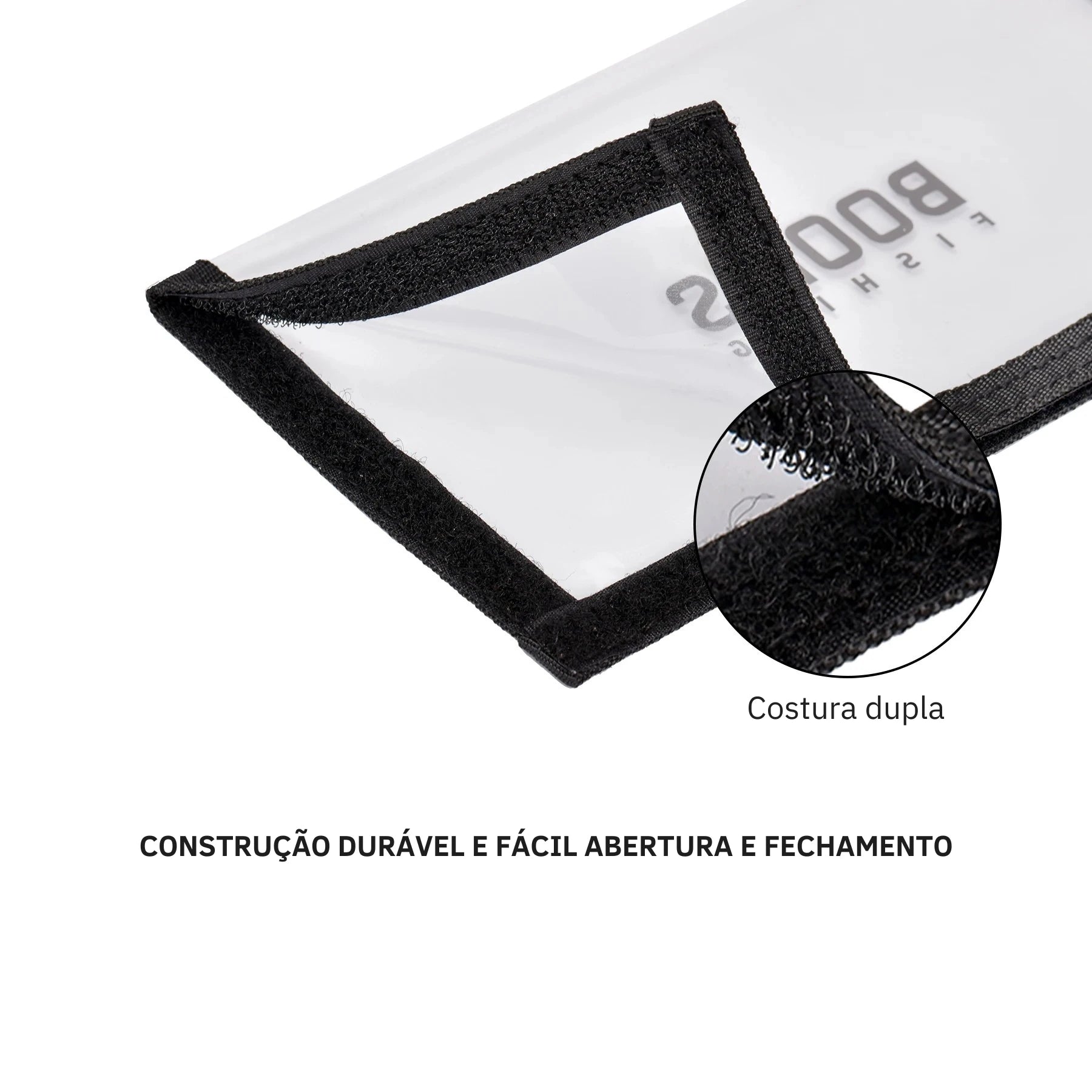 Protetores de Iscas Transparentes em PVC Durável - Águas Nobres