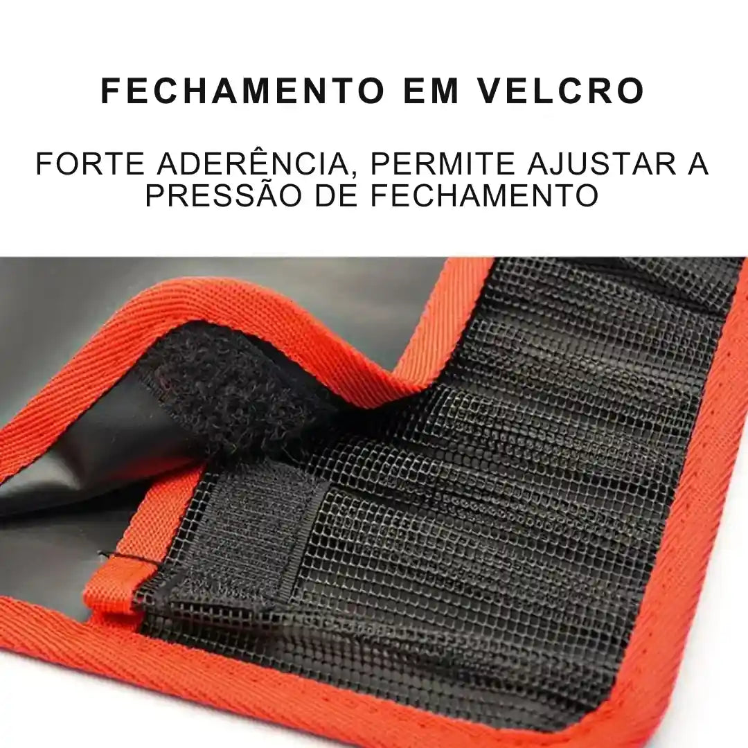 Saco de Armazenamento para Iscas de Pesca com 12 Slots Impermeável