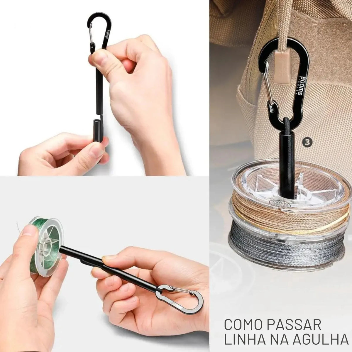 Suporte para Carretel de Linhas Fly Fishing - Águas Nobres