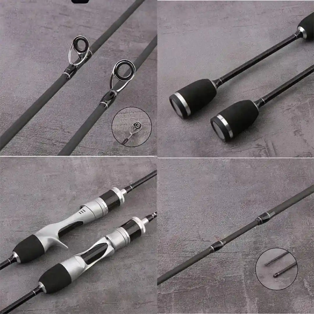 Vara de Pesca em Fibra de Carbono para Truta