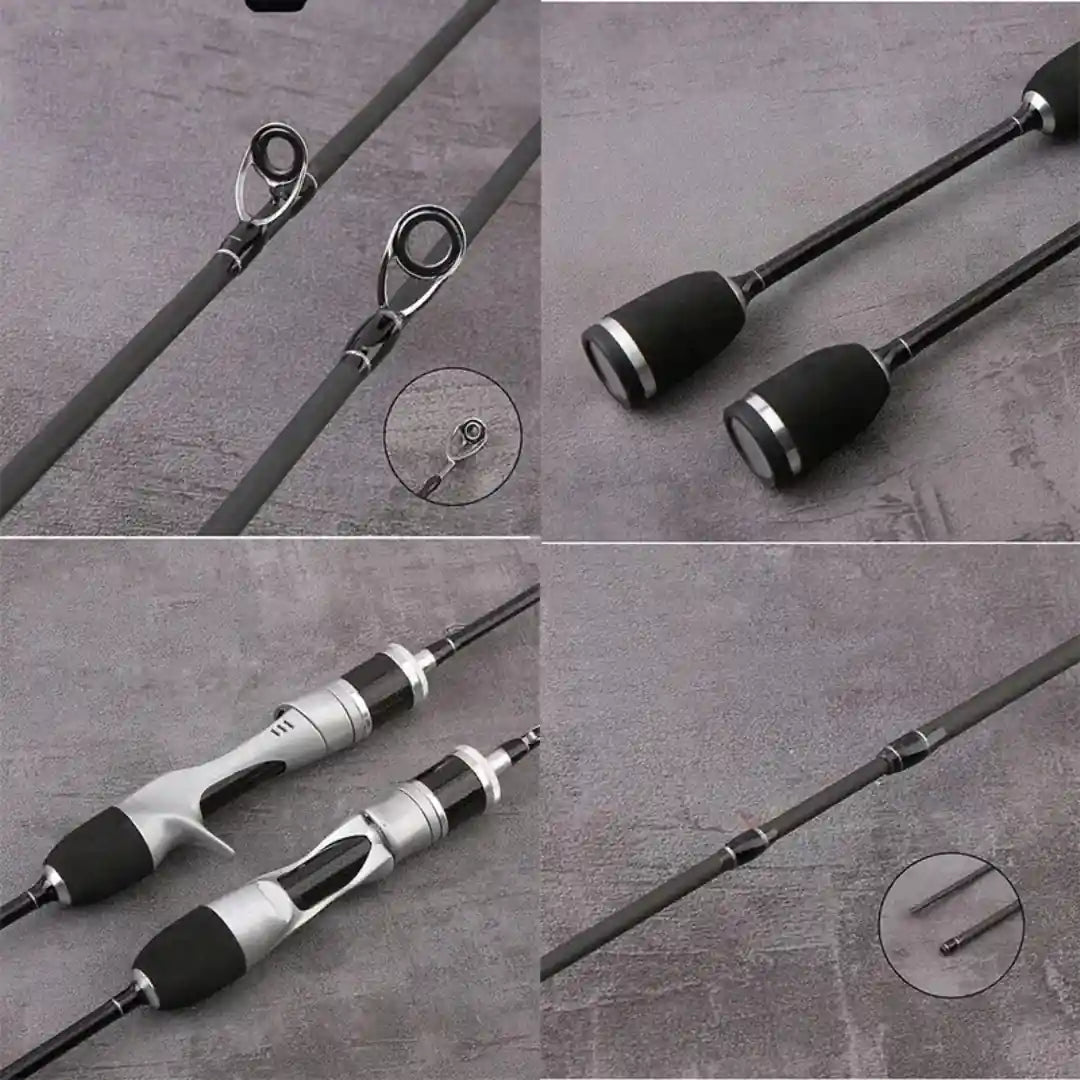 Vara de Pesca em Fibra de Carbono para Truta