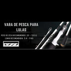Vara Telescópica Ultralight Carbono Spinning Portátil
