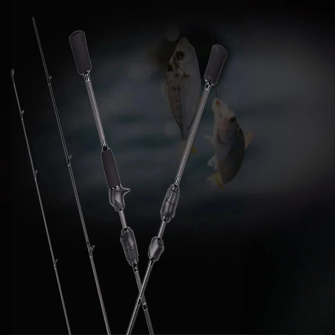 Vara de Pesca Ultralight Carbono Spinning e Casting
