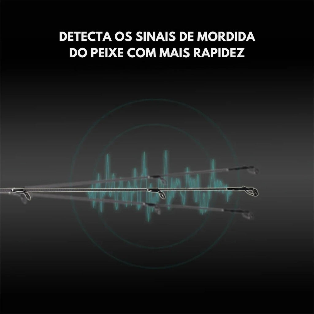 Vara de Pesca Ultralight Carbono Spinning e Casting