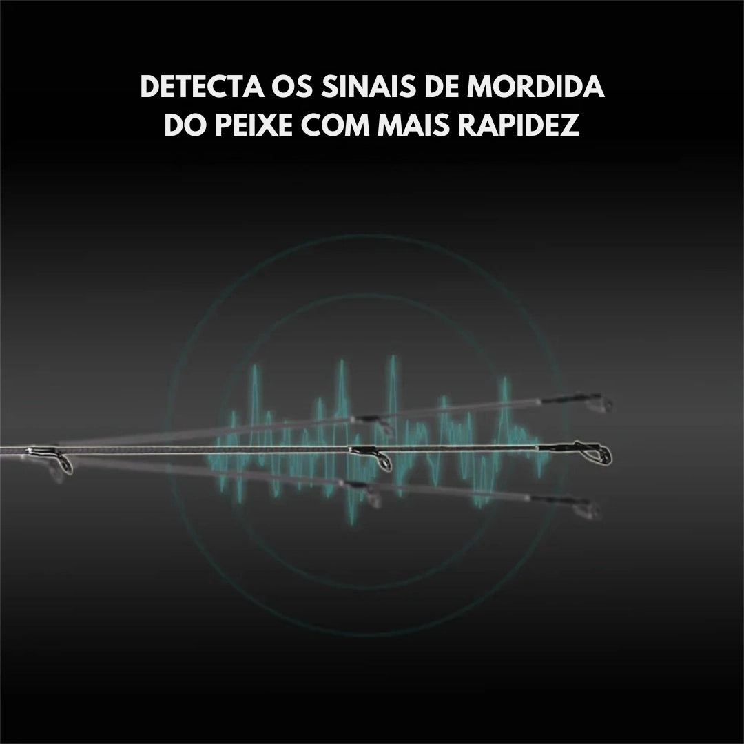 Vara de Pesca Ultralight Carbono Spinning e Casting