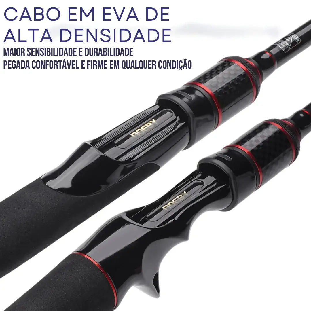 Vara de Pesca 4 Partes em Carbono